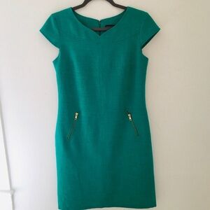 COPY - Madison Leigh Emerald Career Work Dress 6